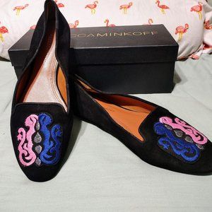 SALE Rebecca Minkoff Suede Gemini Flats Zodiac